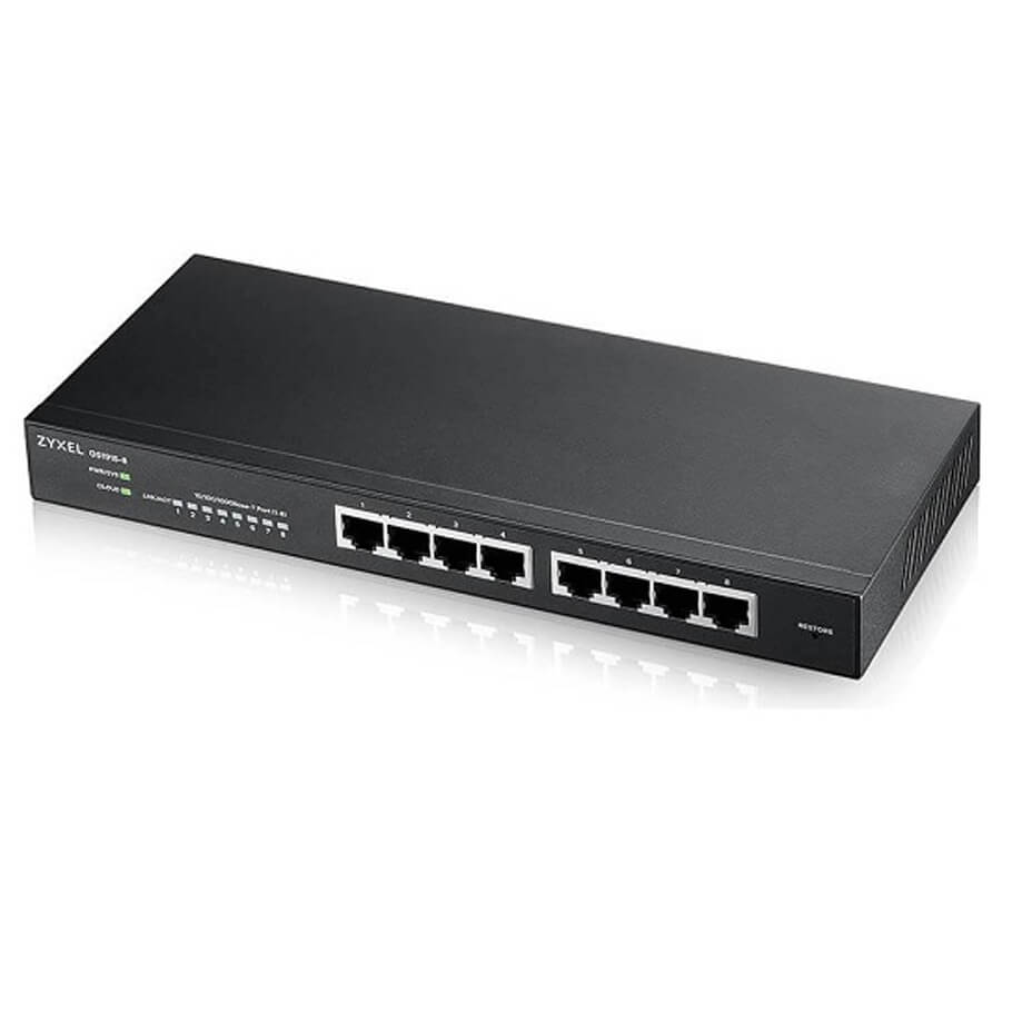 8-port GbE Smart Managed Switch ZyXEL GS1915-8